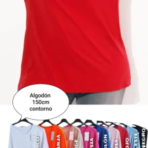 Camiseta básica de algodón