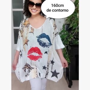 Blusa hilo labios