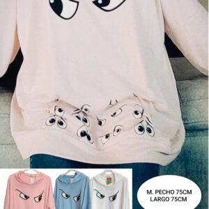 sudadera ojos