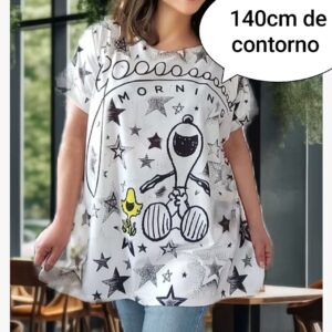 camiseta punto frío muñeco